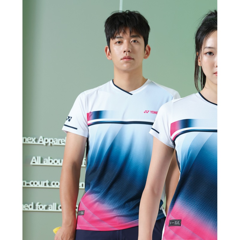 YONEX Men’s Game Shirt 243TS007M SKY BLUE 95(M)