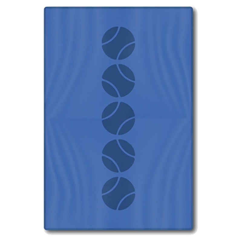 Blue Tennis Balls Towel