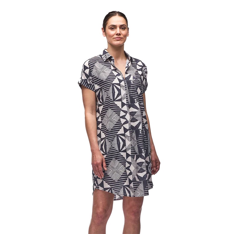 Indyeva Frivol Hematite Slate Womens Dress