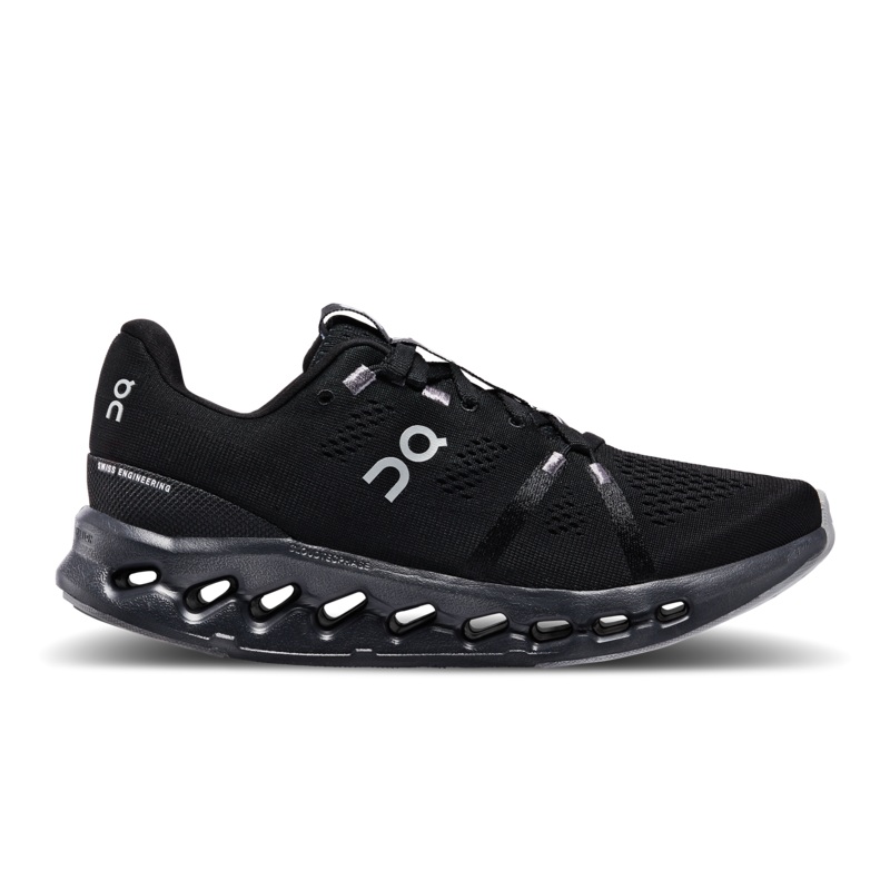 On Cloudsurfer Running Shoes Women – All Black All Black UK 4.5