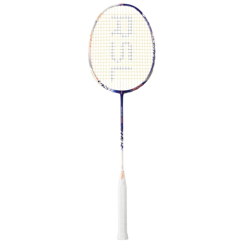 RSL Master Speed 9000 V2 Badminton Racket (White) White 4U5