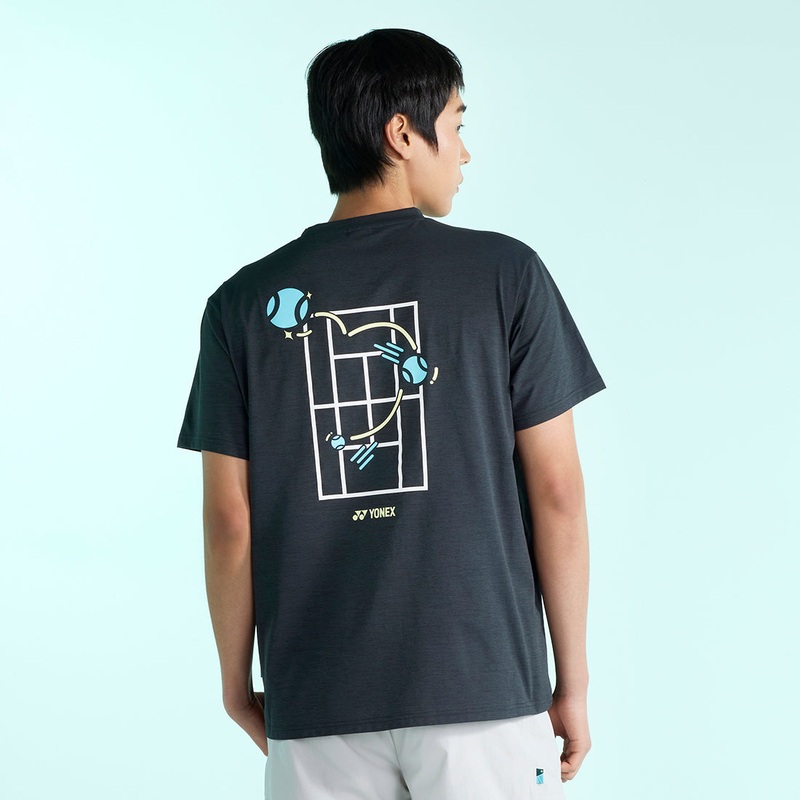 YONEX UNI T-Shirt 255TS009U KHAKI GRAY 85(XS)
