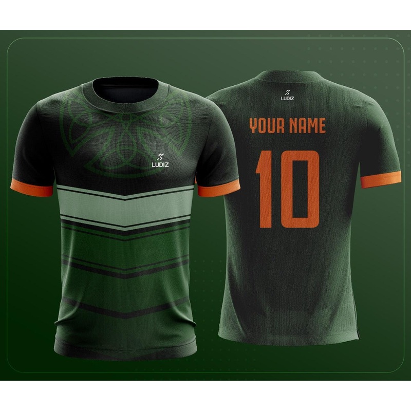 Premium Sports Jersey for a comfortable wear. Stretchable and light weight material designed by Ludiz. full sleev 16