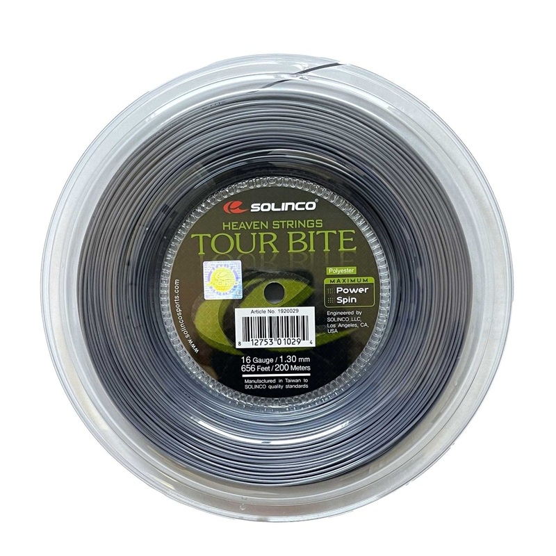 Solinco Tour Bite 16 Tennis String Reel – 656ft