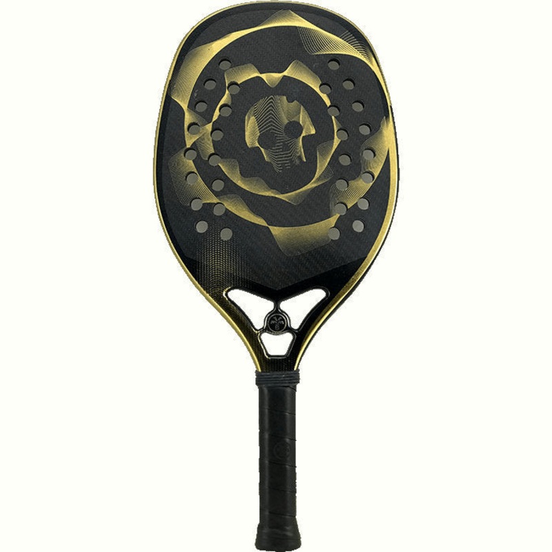 Turquoise BLACK DEATH GOLD 10.3 2022 Professional Beach Tennis Paddle