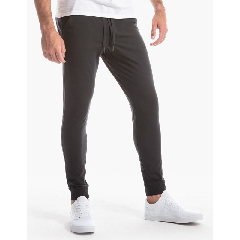 Birddogs Men’s Silky Soft Sweats-Unlined Marco Poolboys-Black Small