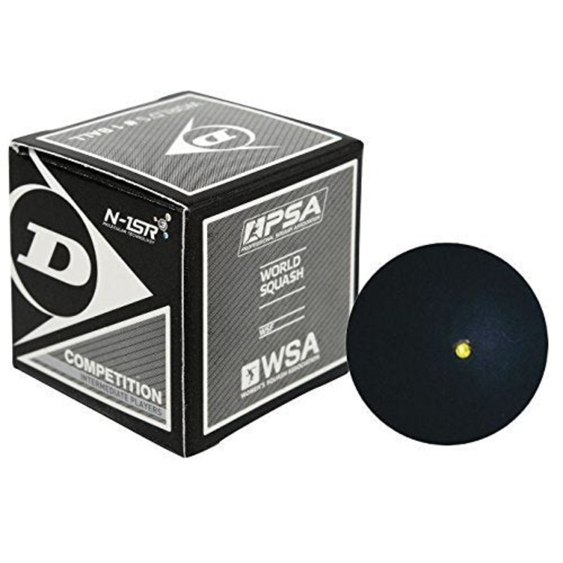 Dunlop Competition Squash Ball (Single) Single Yellow NA