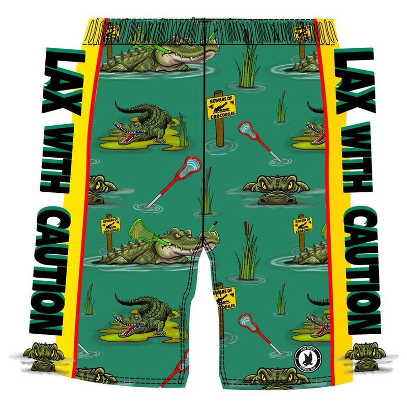 Flow Society Boys Crocodile Lax Attack Short XSmall