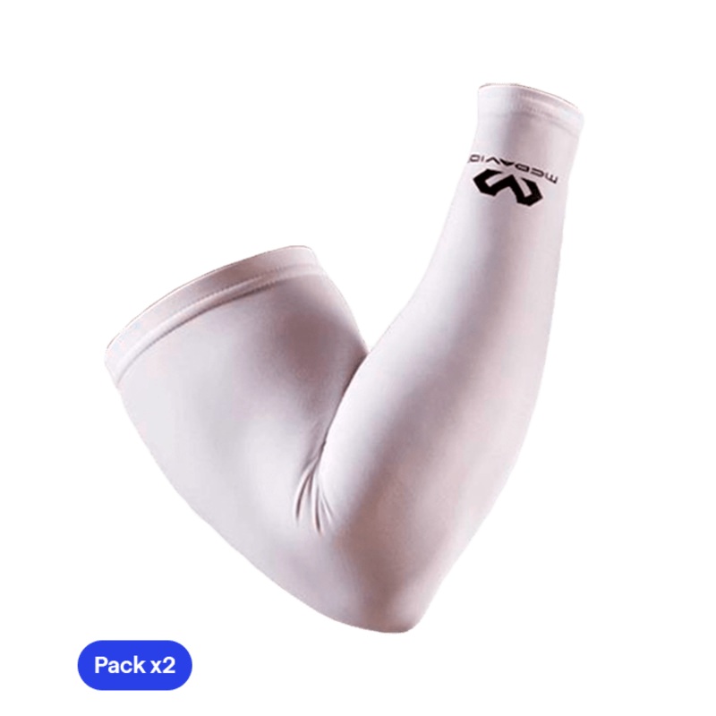 McDavid Blue Compression Sleeves (x2)