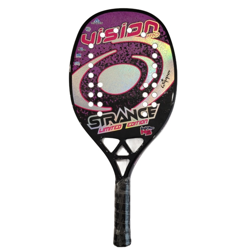Vision STRANGE 2022 Limited Edition Professional Beach Tennis Paddle with GLIPPER Treatment