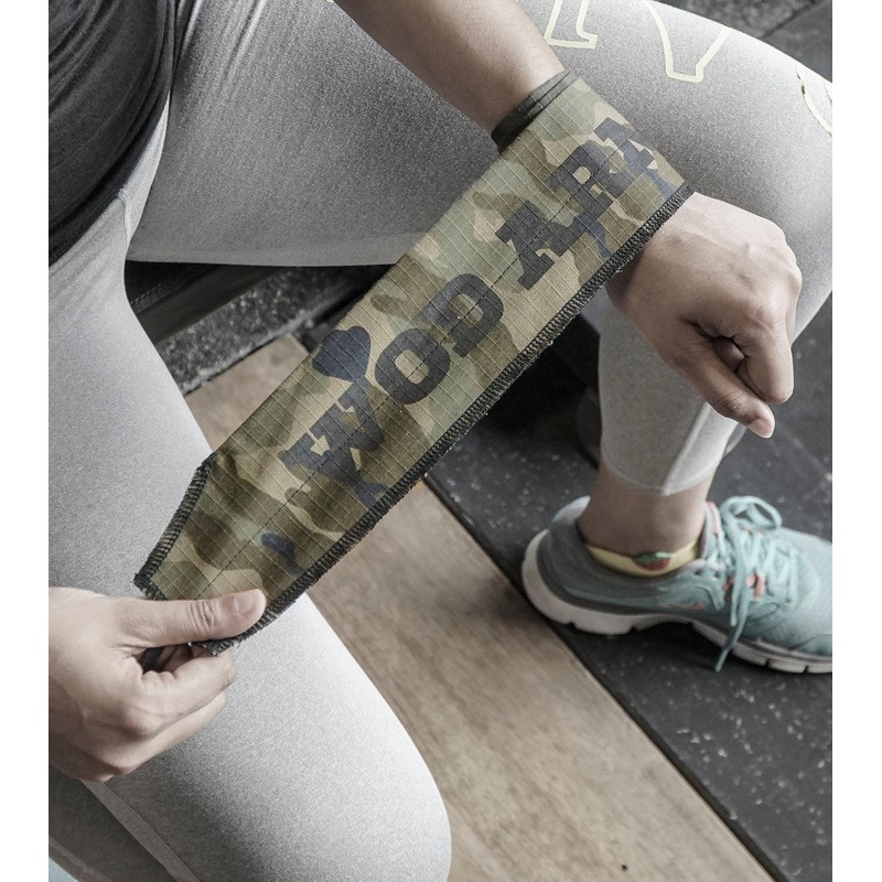 WOD ARMOUR | Wrist Strength Wraps (Camouflage) | KIBI SPORTS Camouflage