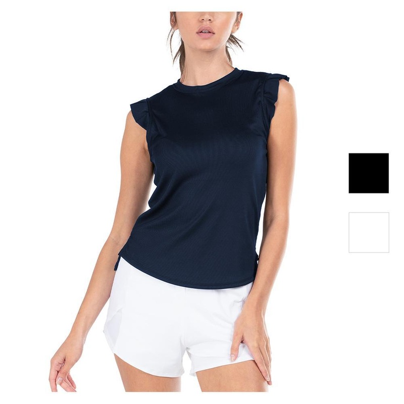 Women’s Bring It On Rib Tennis Tank