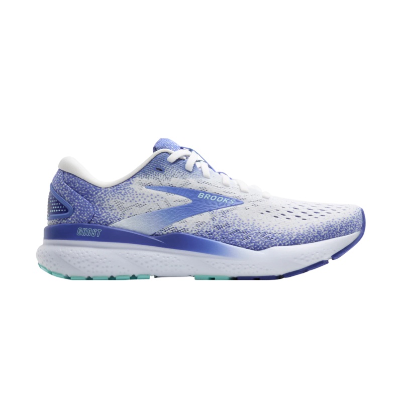 Brooks Ghost W 16 120407 White/Amparo Blue/Limpet Shell UK 8.5