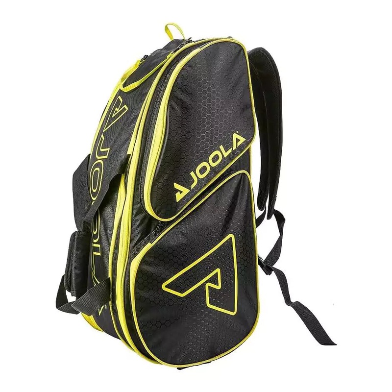 Joola Tour Elite Pro Pickleball Duffle Bag Black/Yellow