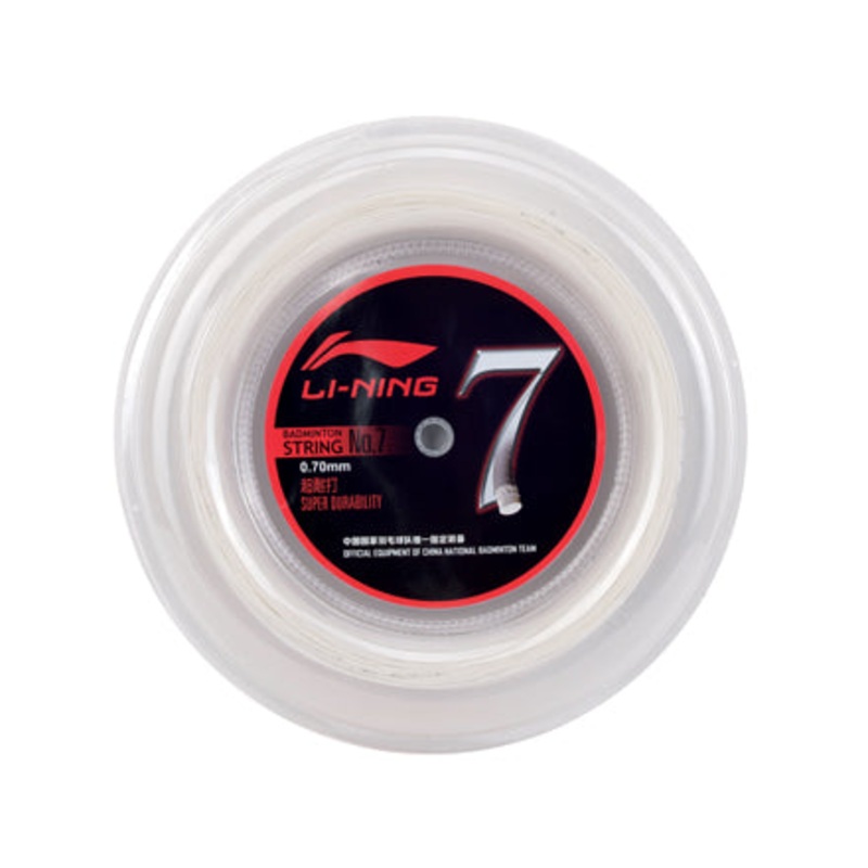 LI-NING NO.7 Badminton String Reel White