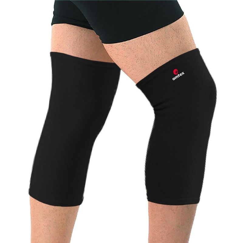 Omtex Super Knee cap Black pair | KIBI Sports S