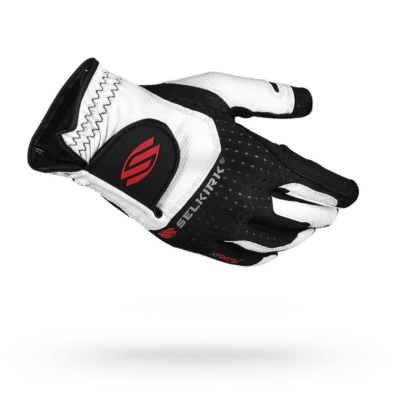 Selkirk Attaktix Premium Pickleball Glove – Men’s Left Hand (White/Black)
