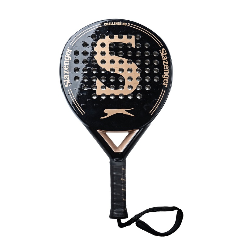Slazenger Challenge No.3 Black/Gold | Padel Racket