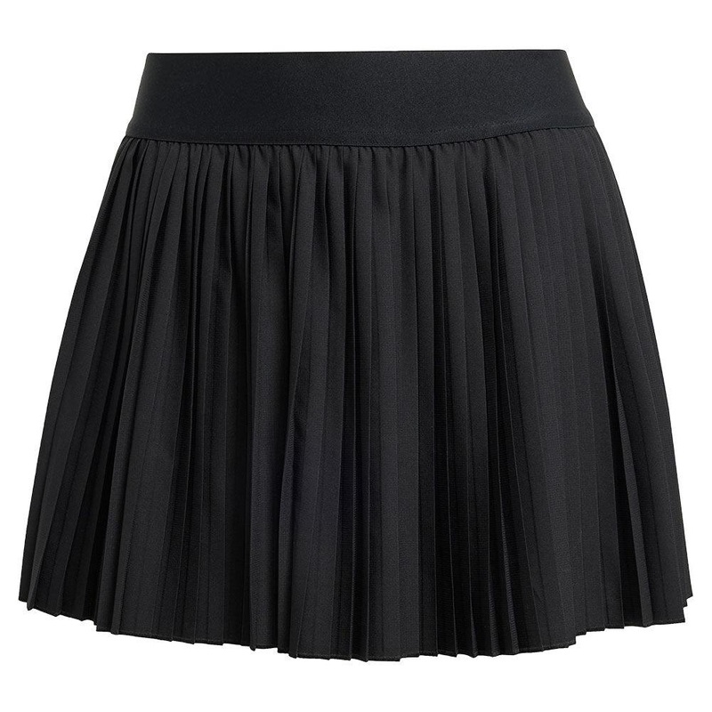 Women`s Club Pleat Tennis Skort Black