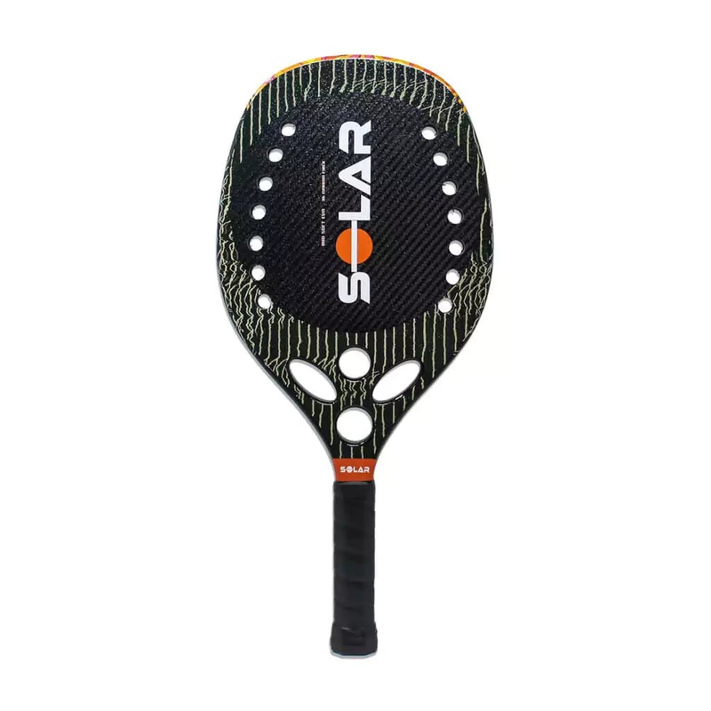 Solar Paddles SUNSHINE Professional Beach Tennis Racket with Grit Treatment