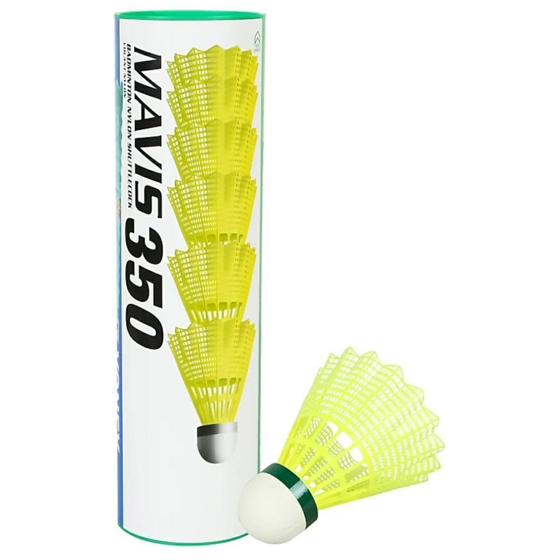 Yonex Mavis 350 Nylon Shuttlecock | KIBI SPORTS green cap