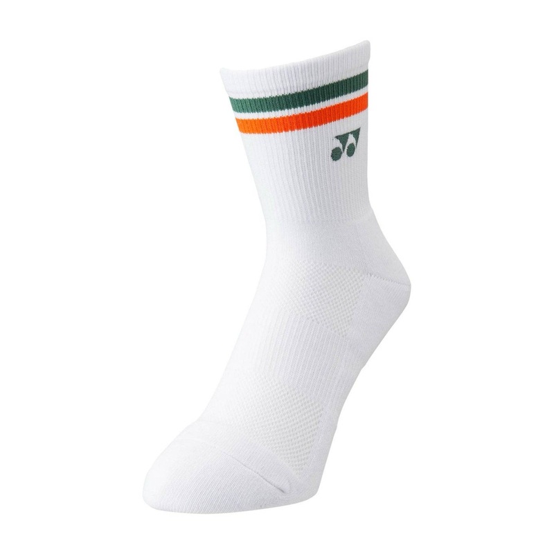 YONEX Sport Crew Socks (Made in Japan) 19194YX Bright Orange S (22cm-25cm)