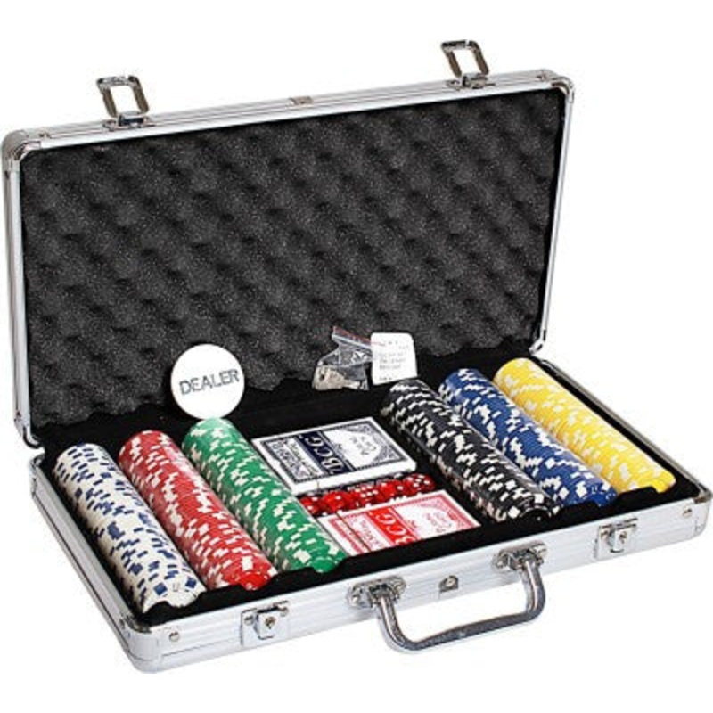 Aces Poker Chip Set ( 300Pcs ) 9Ball India | Kibi Sports 300