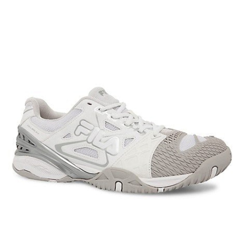 Fila Women’s Cage Delirium Tennis Shoes – White/Grey