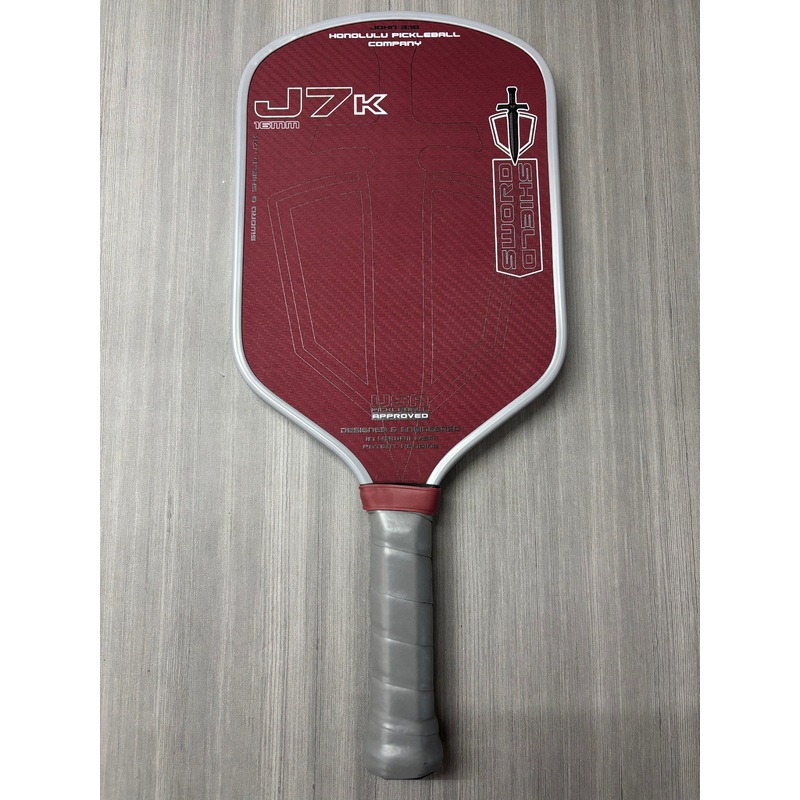 HONOLULU Pickleball Company Sword & Shield J7K – Red – USED
