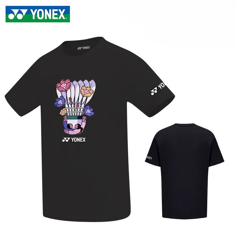 YONEX Limited UNI T-shirt YOBC4049CR Black M