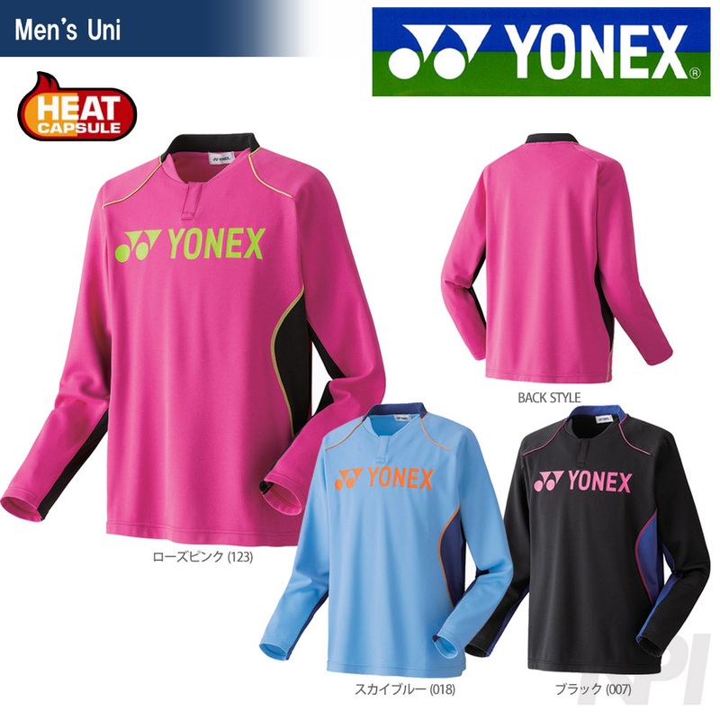 Yonex Uni Long-sleeved T-shirt 31008 Black XS