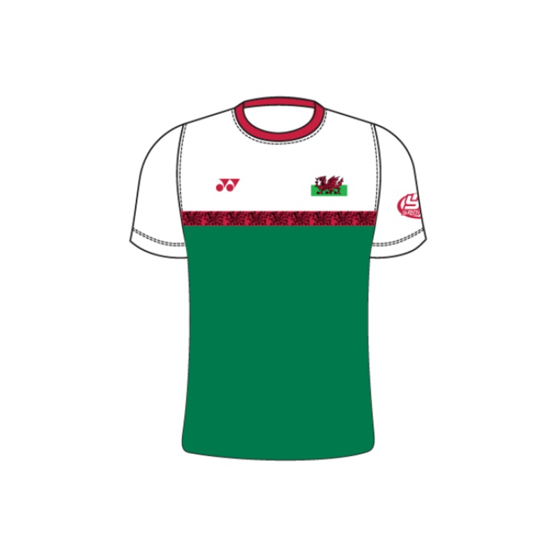Badminton Wales Junior Power Kit M XS GREEN/RED