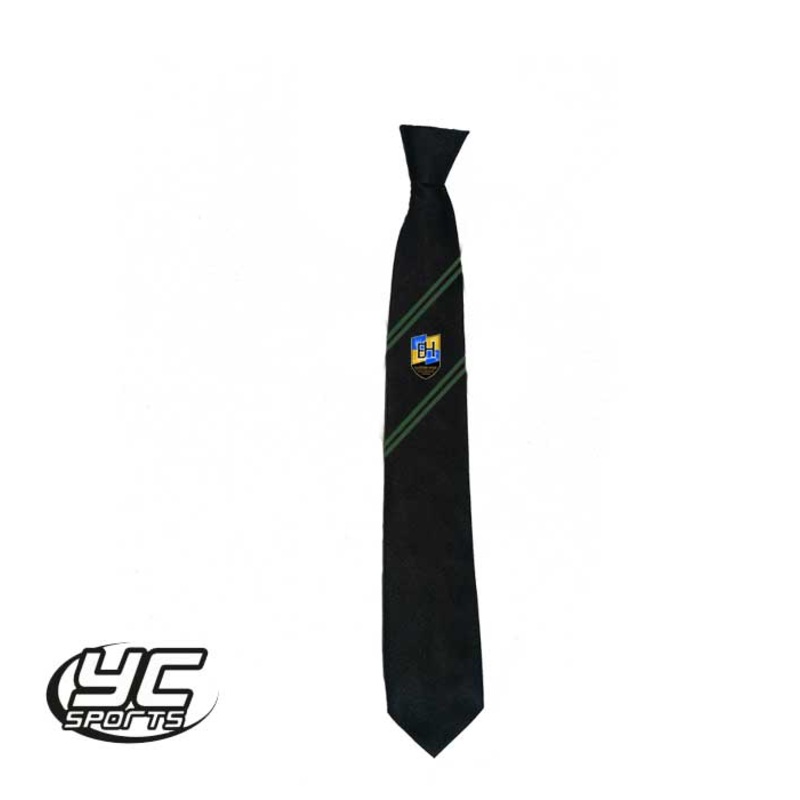 Eastern High School Tie 45 BLACK/GREEN