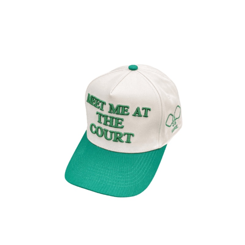 Luxe Pickleball Hat Meet Me At The Court