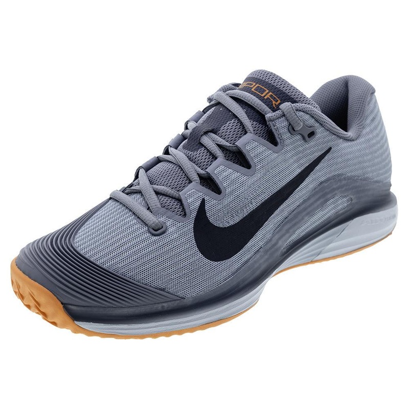 Mens Zoom Vapor 12 Clay Tennis Shoes Ashlen Slate and Obsidian