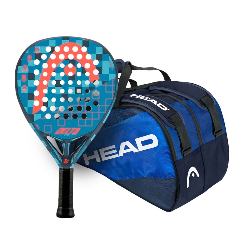 Pala HEAD GRAPHENE 360+ Delta XTR + Paletero HEAD TEAM Padel Bag L Navy