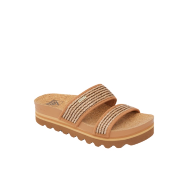 Reef Women’s Cushion Vista Higher Chocolate Raffia 5