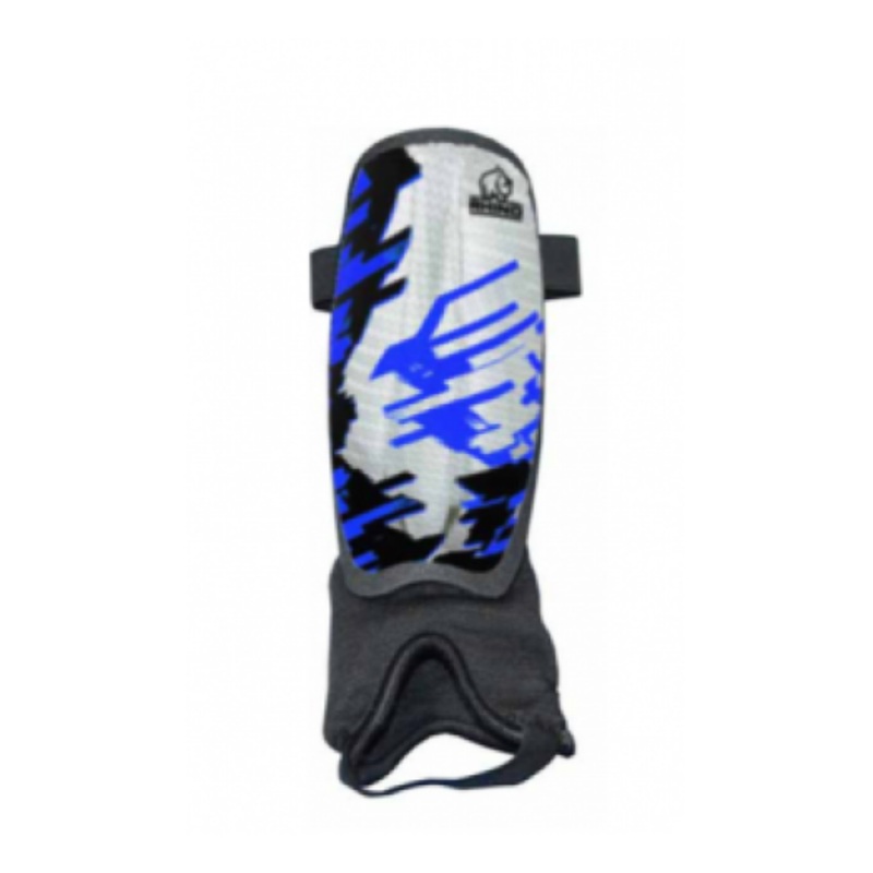 Rhino Premier Shin & Ankle Pad S WHITE/BLUE/BLACK