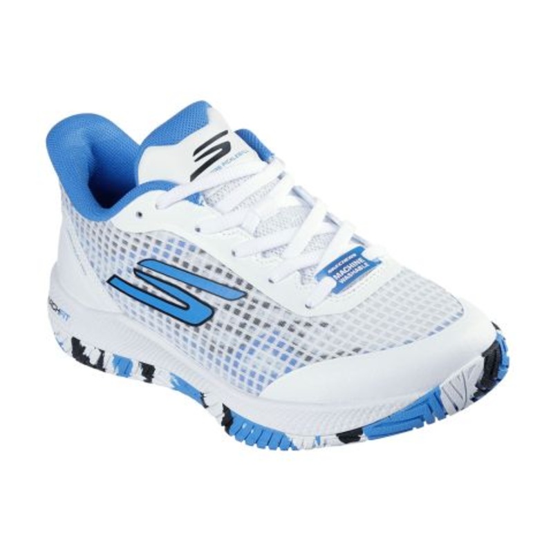 SKECHERS Viper Court Pro Women’s Pickleball Shoes White/Blue 172609