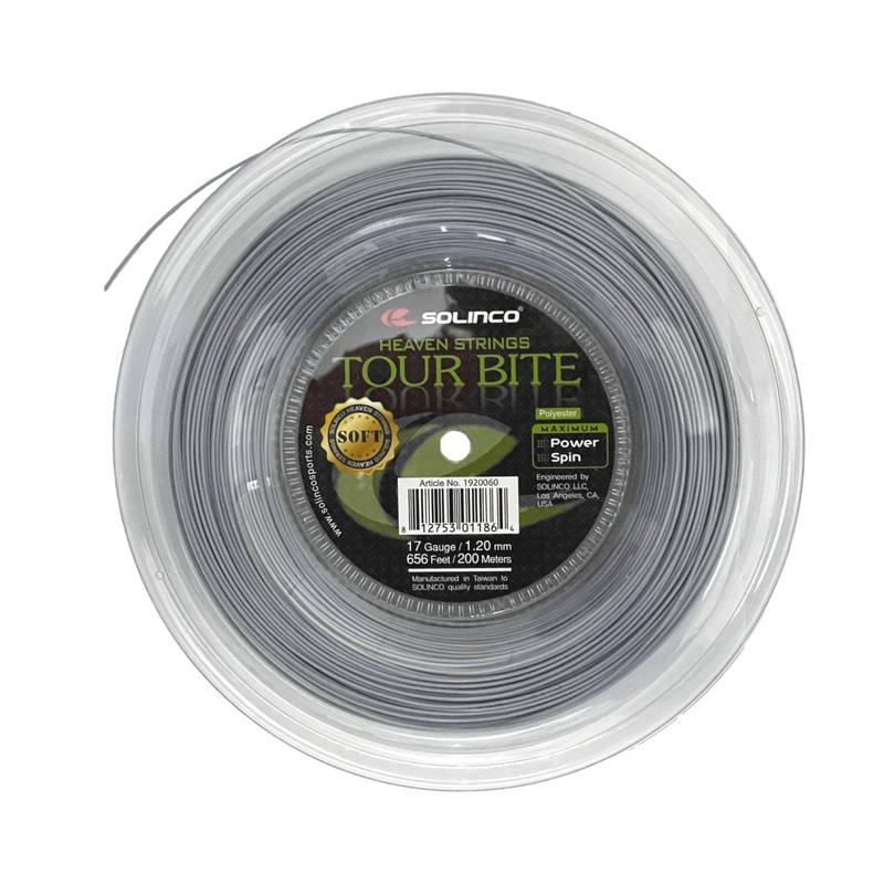 Solinco Tour Bite SOFT 17 Tennis String Reel – 656′