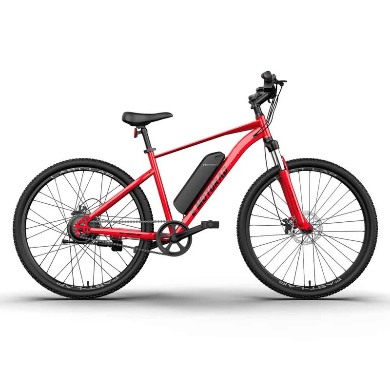 X1 Electric Bike Cherry Red X-Factor Urban Series EMotorad | KIBI SPORTS