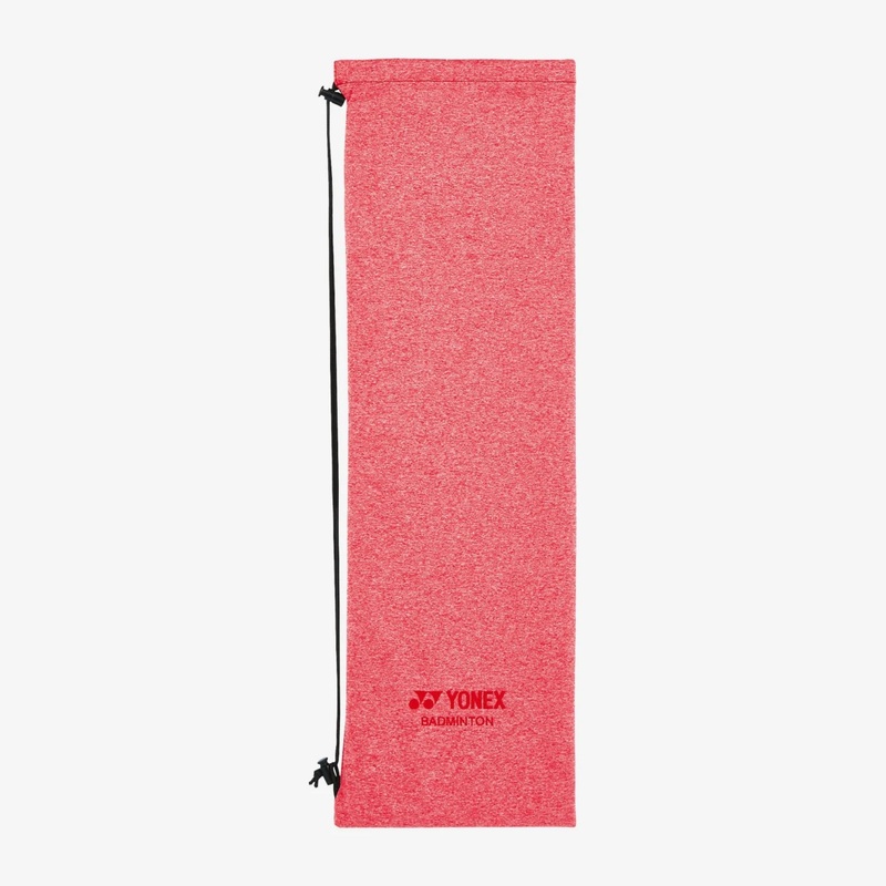 YONEX Badminton Racquet Soft Case (1 PCS) Polyester/Cotton AC543 – Coral Red