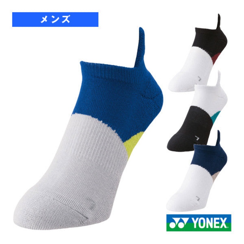 YONEX Men’s Sneaker-In Socks 19244Y Black (007)