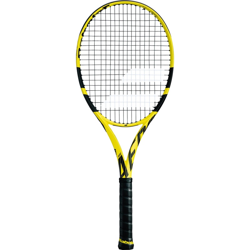 Demo Babolat Pure Aero Team 100 285g Strung Tennis Racket G2 YELLOW