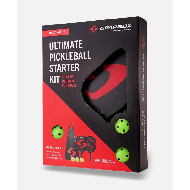 Gearbox Ultimate Pickleball Starter Kit