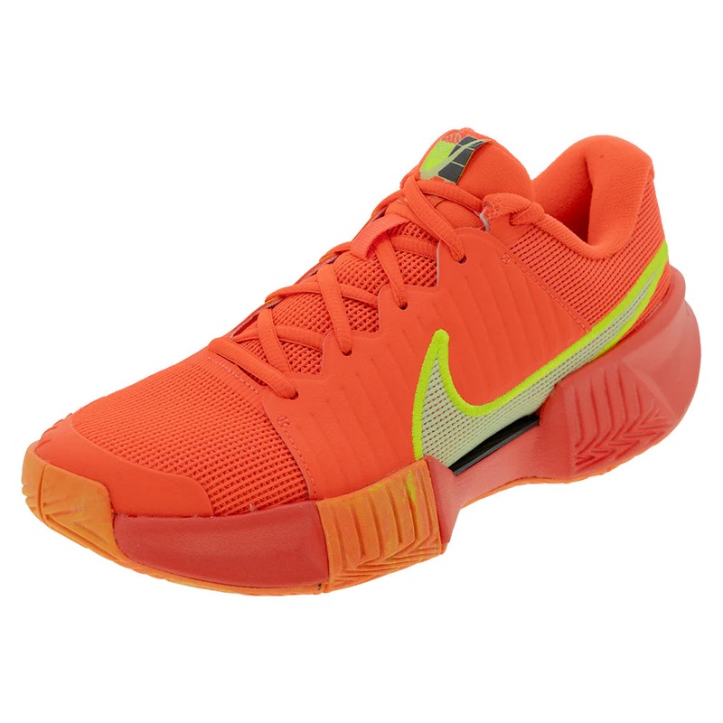 Women`s GP Pickleball Pro Shoes Hyper Orange and Volt