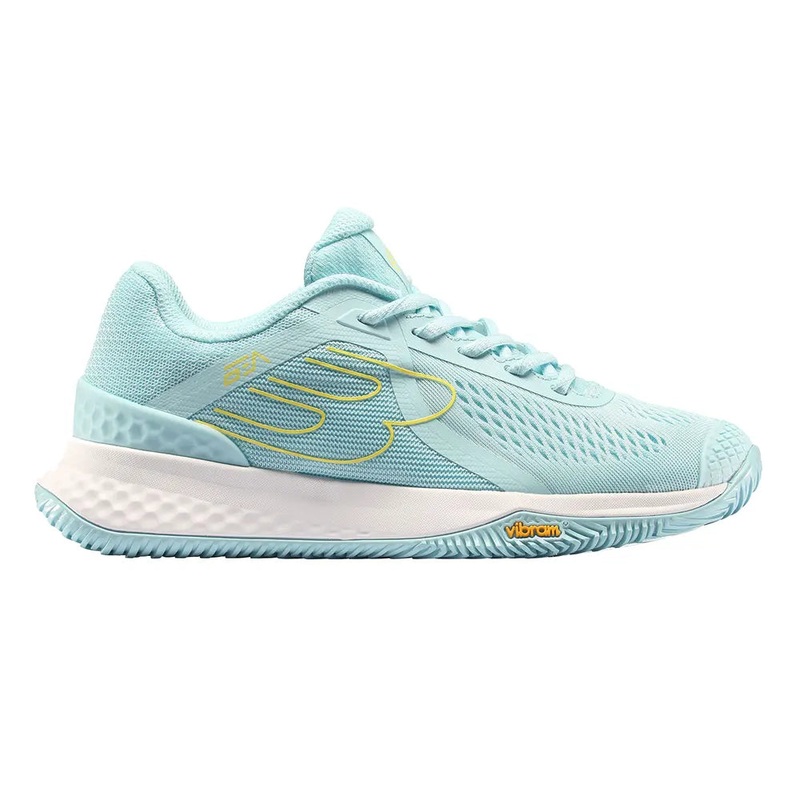 Zapatillas Bullpadel Pearl Vibram W 25V Verde Azul Bea Gonzalez