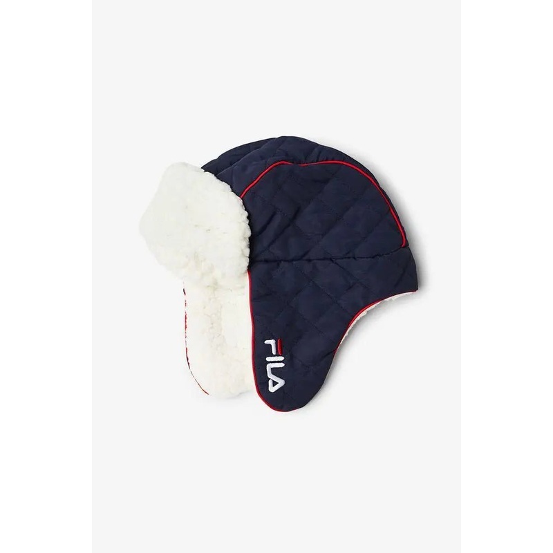 Fila Trapper Hat – Navy/Red/White