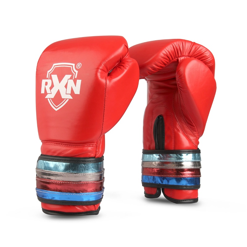 RXN PowerPulse  Boxing Gloves for Men & Women | Kibi Sports Black 8 oz