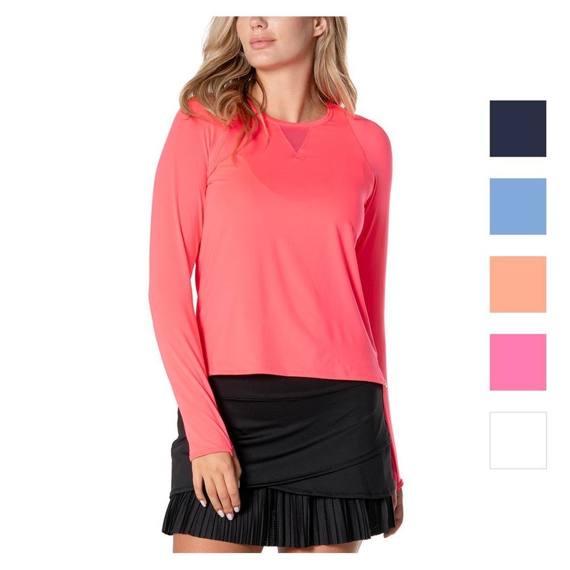 Women’s LUV High Low Breezy Long Sleeve Tennis Top